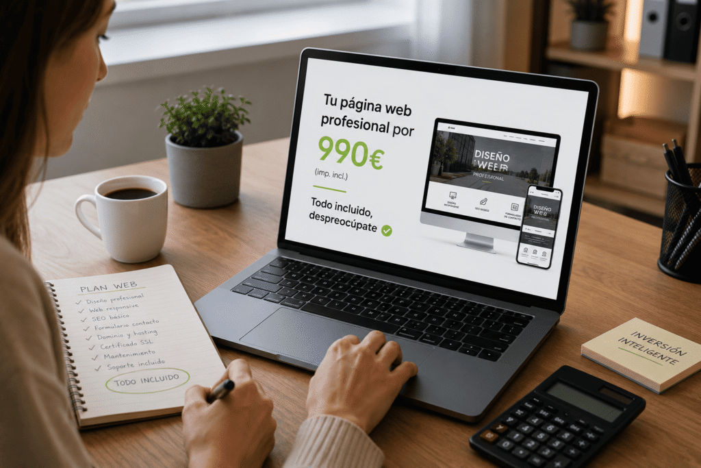 tu pagina web profesional