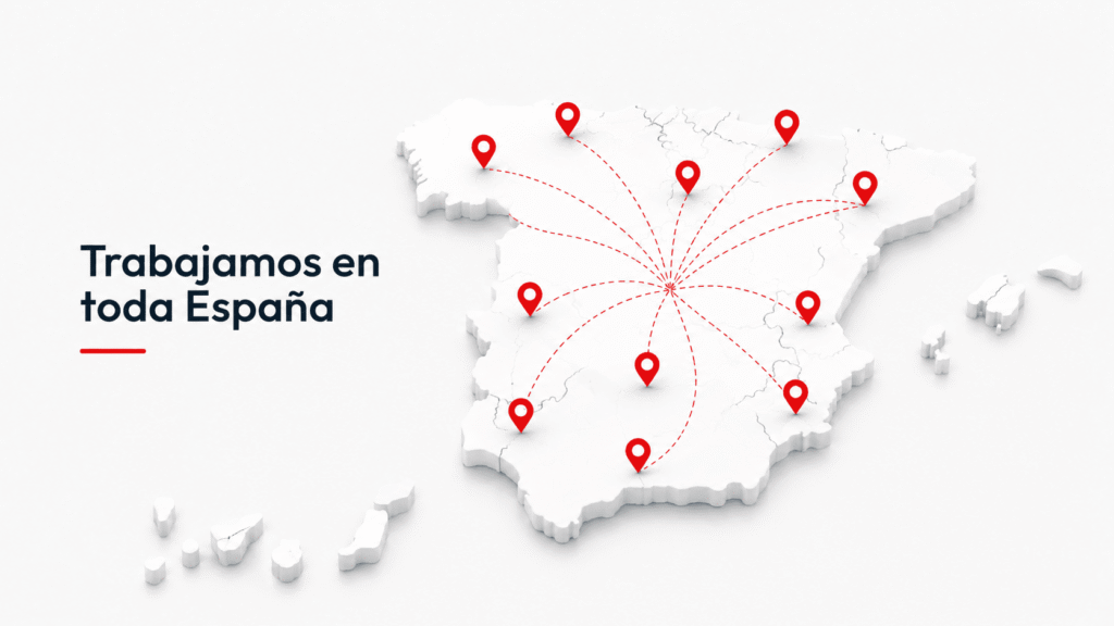 trabajamos en toda España